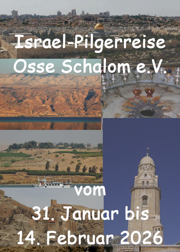 Poster: Pilgerreise nach Israel